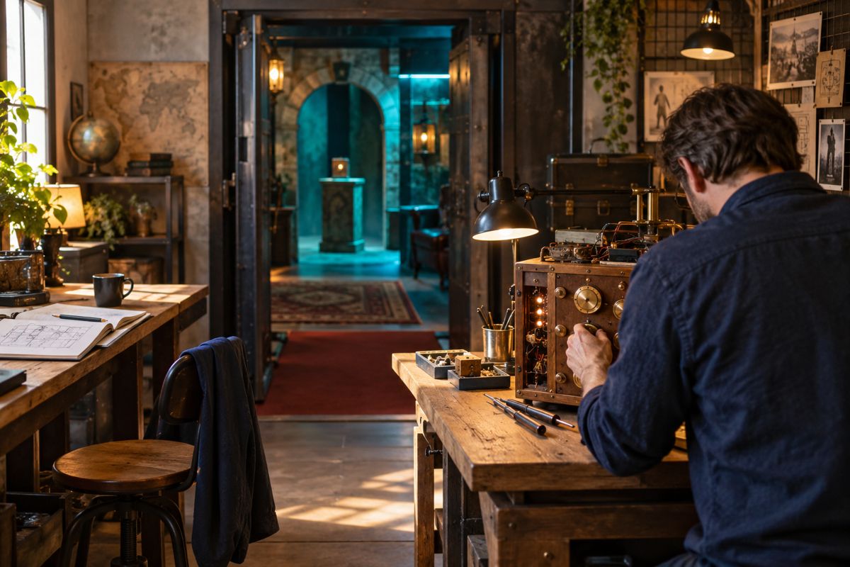 Foto bij Zakenpartner gezocht voor een bestaande escape room